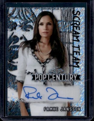 2025 Leaf Pop Century Famke Janssen Scream Team Autograph /10 - Image 1 of 2