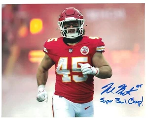 Michael Burton Signed Autographed 8 x 10 Photo Kansas City Chiefs Super Bowl B - Picture 1 of 2