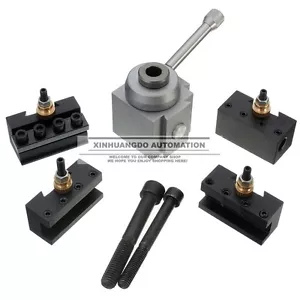 Strumento cambio rapido mini tornio supporto palo metallo motore strumento da lavoro per tornio fai da te - Foto 1 di 5