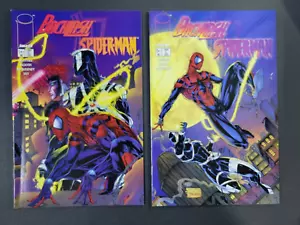 Backlash Spider-Man #1 - 2 Full Set 1996 Image Marvel Comics Lot Venom - Picture 1 of 2