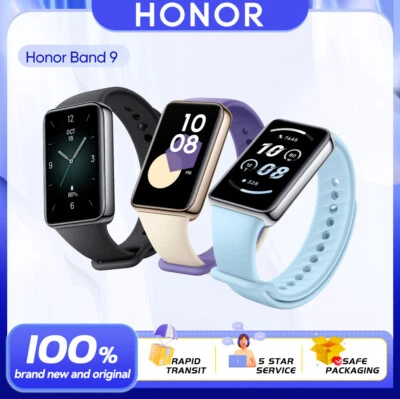 Honor Band 9 NFC 1.57'' AMOLED Bluetooth Sport Bracelet Smartband Health Monitor - Image 1 of 4