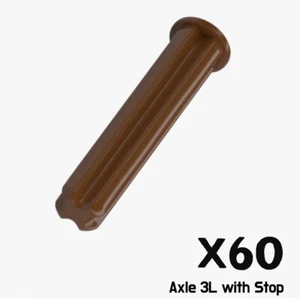 LEGO X60 TECHNIC CROSS AXLE 3L MODULE W/ END STOP 6135494 24316 - Picture 1 of 1