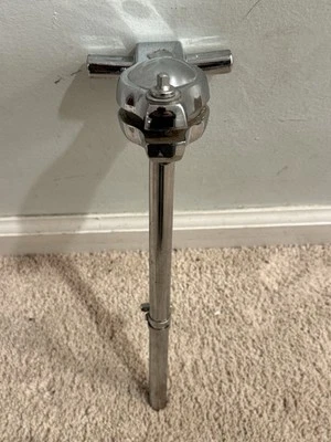 Slingerland  SET-O-MATIC TOM Double Tom Mount Post Grooved 60’s - 70’s Chrome - Image 1 of 4