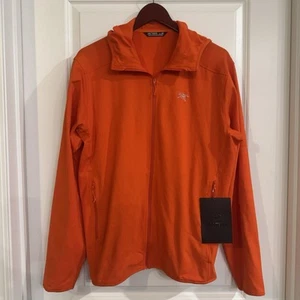 Arc’teryx Kyanite Full Zip Lightweight Hoody in Phenom Orange Men’s Size L - Bild 1 von 8