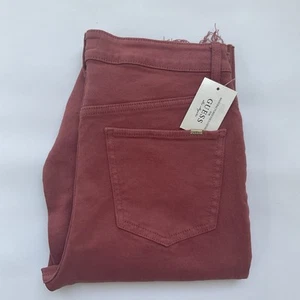 Guess Women’s Jeans With Flare Leg In Brick Color Size 29 - Picture 1 of 11