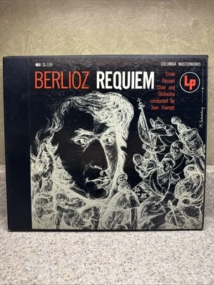 Berlioz Requiem 2LP Jean Fournet Columbia Masterworks OD SL-159 VG+ Rare - Image 1 of 4