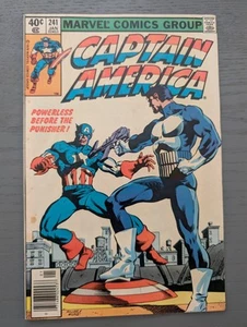 Captain America #241 (Marvel 1980) 1st Punisher Vs Captain America - Kiosk - Bild 1 von 4