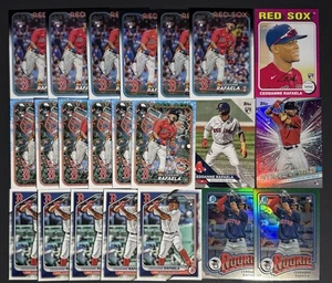 (22) Rookie Ceddanne Rafaela 2024 Topps Bowman Red Sox RC Lot Parallels, Inserts - Bild 1 von 1