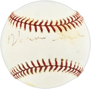 Warren Spahn Signed MLB Baseball Milwaukee Braves Beckett #BR51122 - Picture 1 of 5