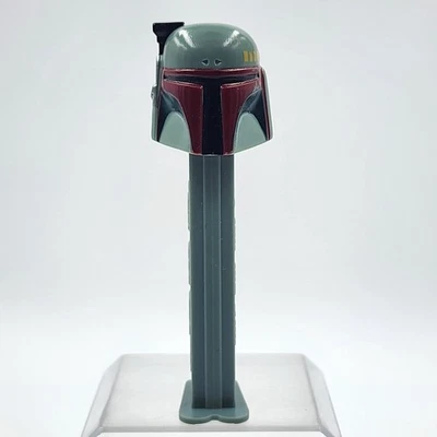 Boba Fett PEZ Dispenser 1998 Green/Gray - Image 1 of 4