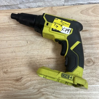 Pistola de parafuso RYOBI P225 ONE+ 18V drywall sem escova (somente ferramenta) - PARA PEÇAS OU REPARO - Imagem 1 de 4
