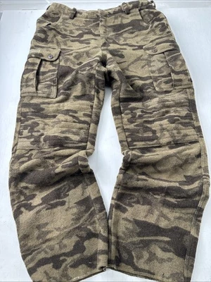 Columbia Wool Gallatin Range Pants Men 40 Camo Cargo Hunting Heavy - Image 1 of 4