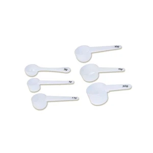 Measure spoons | measuring spoons set of 6 | exact dosing 3 gram scoop, 5 gra... - Picture 1 of 9