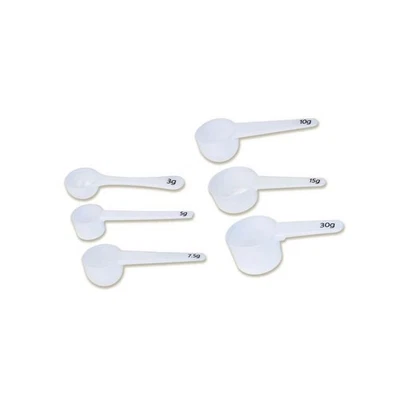 Measure spoons | measuring spoons set of 6 | exact dosing 3 gram scoop, 5 gra... - Image 1 of 4