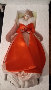 Enesco Barbie with Love Glamour Collection Sophisticated Lady Music Box 1963 - Picture 1 of 8