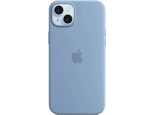 Apple Funda de silicona con MagSafe para iPhone 15 Plus, Azul invierno - Imagen 1 de 1