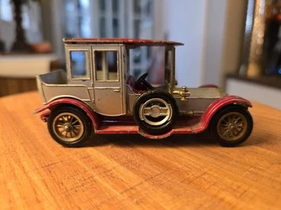 Vtg 1912 Rolls Royce Matchbox Models of Yesteryear Y-7 Grey Lesney England 1968 - Image 1 of 4