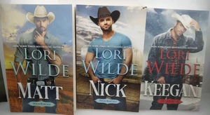 Menge (3) Lori Wilde Cowboy Liebesromane Texas Rascal Serie Keegan Matt Nick - Bild 1 von 19