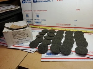 3M 07516 Scotch Brite Roloc Surface Conditioning Discs, 2 inch, fine gray NEW,D2 - Picture 1 of 12
