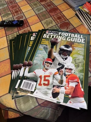 The Spun By Athlon Sports Football Betting Guide Magazine 2025 Lot (7) - Image 1 of 3