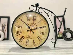 Double-Sided Antique Wall Clock for a Memorable Birthday Gift - Picture 1 of 7