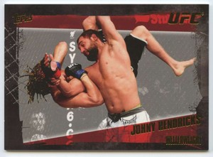 2010 UFC Gold #58 Johny Hendricks NM-MT 