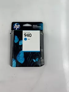 CARTUCCIA INCHIOSTRO HP OFFICE JET BLU CIANO 940, ORIGINALE, C4903AN OPZIONE 140, NUOVA, NUOVA CON SCATOLA, NUOVA - Foto 1 di 2