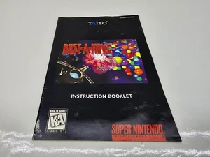 Bust-A-Move (Super Nintendo SNES) USA Booklet / Manual Only - Picture 1 of 2