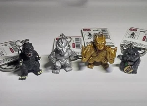 Godzilla "Japanese Style" Keychain Set (2018) Brand New Factory Sealed JP Import - Picture 1 of 24