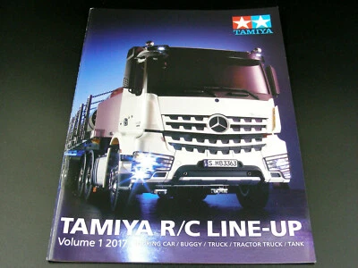 Tamiya Vol1 2017 RC Line-Up Catalog BIGWIG Grasshopper2 Top Force TT01 TT02 CC01 - Image 1 of 4