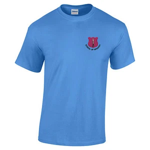 OFFICIAL ITC Catterick School of Infantry Embroidered 100% Cotton T-Shirt - Picture 1 of 11