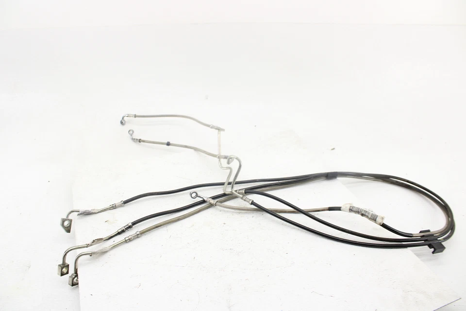 09-16 Harley Davidson Road Glide Front Abs Hose Set Lines Hoses - Image 1 of 4