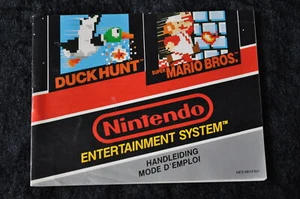 Duck Hunt/ Super Mario Bros Nintendo NES Manual NES-MH-FAH - Imagen 1 de 1