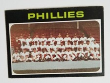 1971 Topps #268 Philadelphia PHILLIES Team Card - FREE SHIPPING