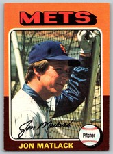 1975 Topps Jon Matlack New York Mets #290