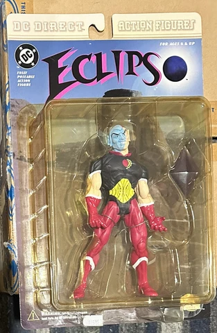 Eclips DC Direct JLA Action Figure New on Card 2004 Cover