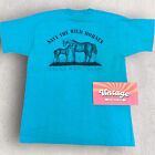 VintageSave The Wild Horses North Carolina T-shirt Front Back Single Stitch XL