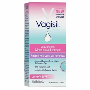 Vagisil Prohydrate Personal Lubricant Internal Disposable Applicators 8 Count - Picture 1 of 1