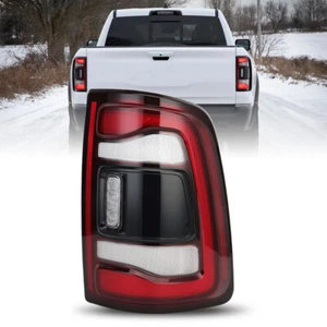 Black LED Tail Light For 2019 20-2024 Ram 2500 3500 W/Blind Spot Rear Lamp Right - Imagen 1 de 10