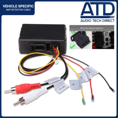 Fibre Optic Retention For Mercedes ML W164 M-Class GL MOST Amp Decoder Adaptor - Image 1 of 4