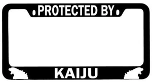 Marco automático de placa de metal negro protegido por Kaiju - Imagen 1 de 1