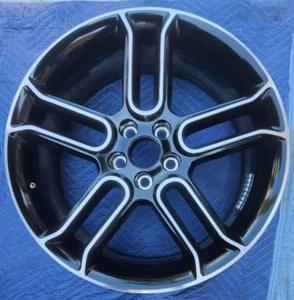 18" FORD EDGE, FLEX FACTORY OEM ALLOY MACHINED BLACK RIM 2011-2015 20x8 - Picture 1 of 8