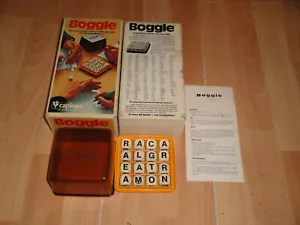 BOGGLE JUEGO DE MESA VINTAGE DE CAPIEPA DEL AÑO 1977 MADE IN FRANCE BUEN ESTADO - Imagen 1 de 1