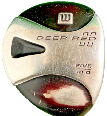 Wilson Golf Deep Red II 5 Wood 18 Grafalloy Ladies Graphite 41" RH Good Grip - Image 1 of 4
