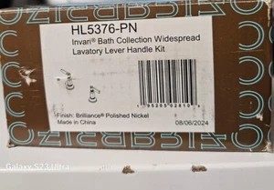 Brizo Invari HL5376-PN Widespread Lavatory Lever Handle Kit - Picture 1 of 1