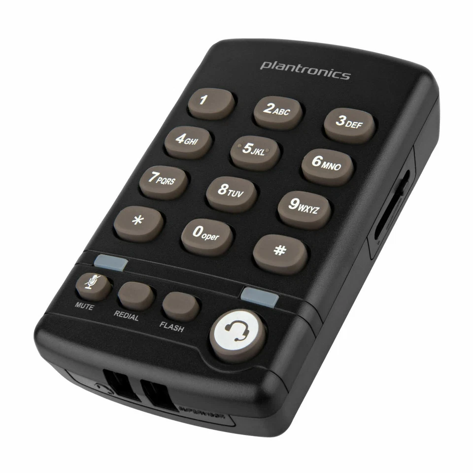 Plantronics  T110H Corded Phone Headset w/ Integrated Dial Pad - Image 1 of 2