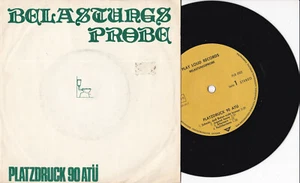 Belastungsprobe -Platzdruck 90 ATÜ- 7" 45 GER, Play Loud Records 1981 - Picture 1 of 2