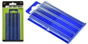 Sona 20 Piece High Speed Twist Drill Set #61 - #80 with Slide Case & Organizer - Picture 1 of 1