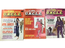 The Girl From U.N.C.L.E. Vol.1 No.1-3 Digest Magazines 1966/67