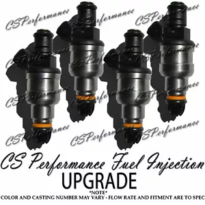 #1 OEM Bosch Upgrade Fuel Injectors (4) Set for Chevy GMC Isuzu Pontiac 2.2L I4 - Bild 1 von 1